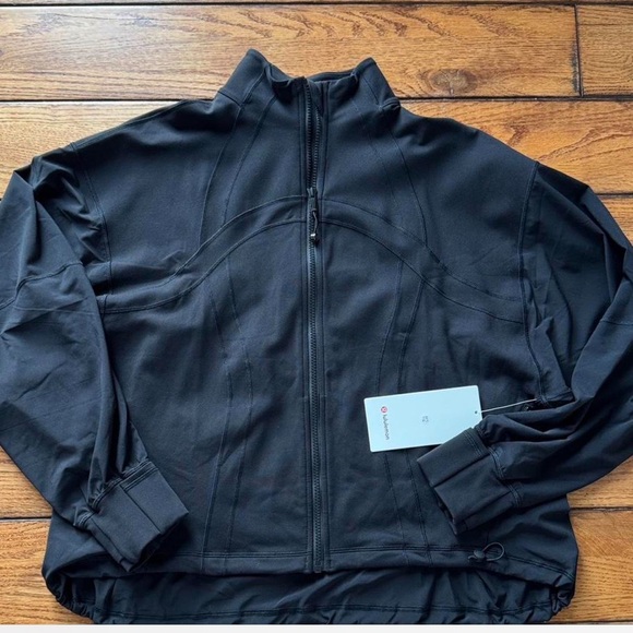 NWT Lululemon Define Relaxed-Fit Luon Swift Fabric Jacket Black Size 4 - Picture 2 of 5